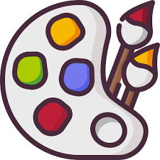 Paint Generic Outline Color Icon