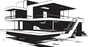 Sleek Dwelling Emblem Modern House