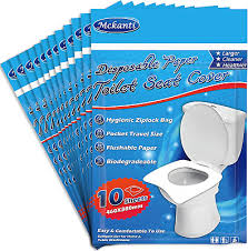 120 Pack Toilet Seat Covers Disposable