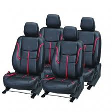 Mg Astor Seat Covers In Black And Red
