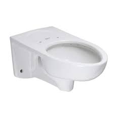 American Standard Afwall Elongated Toilet Bowl In White