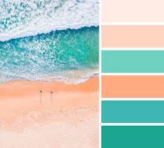 Peach And Green Color Palette