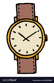 Vintage Wrist Watch Icon Retro Hand