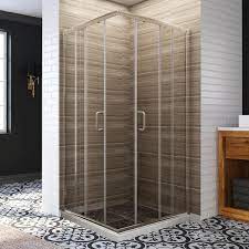 Sliding Framed Corner Shower Enclosure