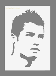 Buy Ronaldo Stencils In A3 A4