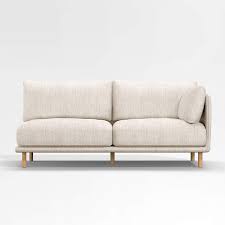Wells Right Arm Sofa With Natural Leg