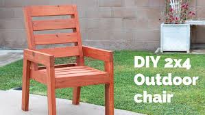 Easy Diy 2x4 Chair Plans Outdoor