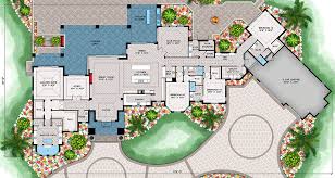 Coastal Contemporary Ranch House Plan