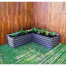 Galvanized Metal Raised Garden Bed