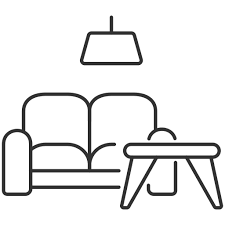 Furniture Generic Thin Outline Color Icon