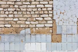 White Bricks And Cement Mortar