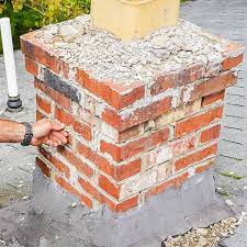 Spalling Brick Chimney Inspection