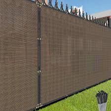 Brown 1 Ft Privacy Fence Screen