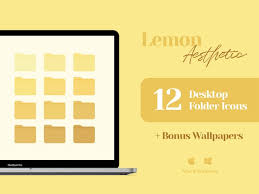 Desktop Icons Mac Folder Icons Yellow