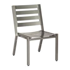Palm Coast Slat Stackable Dining Side Chair