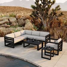 Aluminum Outdoor Sectional Sofas And