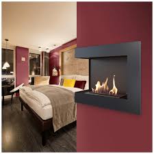 Wall Mounted Bioethanol Fireplace Delta