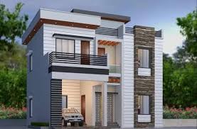 Regular Duplex House Design At Rs 15000