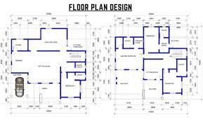 Draw Architectural Floor Plan And House