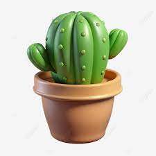 Cactus Plant 3d Ilration Cactus