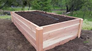 Raised Garden Installation Yard To Fork