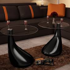 Vidaxl Coffee Tables 2 Pcs With Round