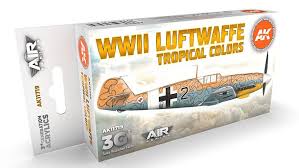 Ak Wwii Luftwaffe Tropical Aircraft