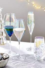 Iridescent Re Champagne Flutes