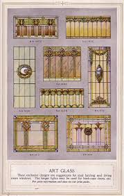 Typical Arts Crafts Era Stained Glass