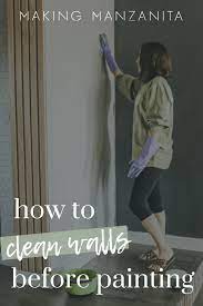 How To Clean Walls Before Painting