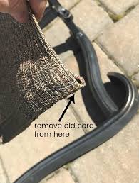 Diy Patio Chair Repair