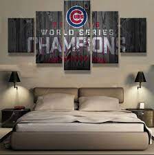 Chicago Cubs Painting Canvas Wall Art