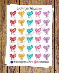 30 Party Planner Stickers Birthday