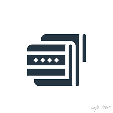 Fabric Icon Glyph Fabric Icon For
