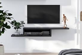 Media Console And Floating Tv Stand