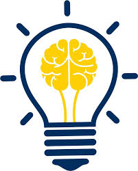 Creative Brain Idea Light Bulb Clipart