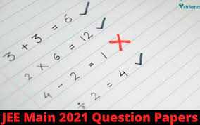 Jee Main 2021 Question Paper Pdf With