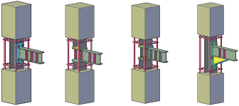 encased composite column