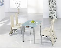 Compact Small Glass Table Dining Tables