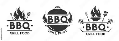 Bbq Logo Or Icon Set Grill Food Label