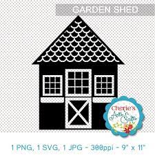 Garden Shed Clip Art Png Svg And Jpg
