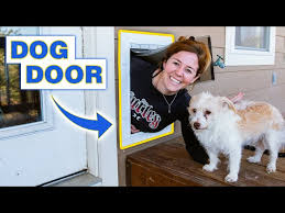 Diy Dog Door Easily Install A Dog