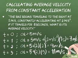 How To Calculate Average Velocity 12