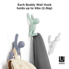 Umbra Buddy Multi Color 3 Hook 318165