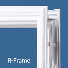 9 Lite Glass White Frame