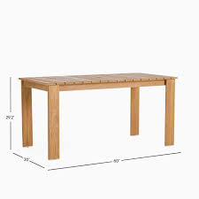 Playa Outdoor Dining Table 60 West Elm
