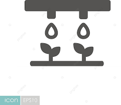 Drip Irrigation System Icon Drip