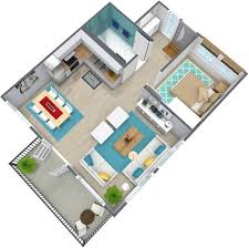 1 Bedroom Apartment Floor Plan Simple