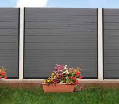 Anthracite Grey Composite Fence Panel