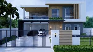 15m X 15m Modern House Plan 5 Bedrooms